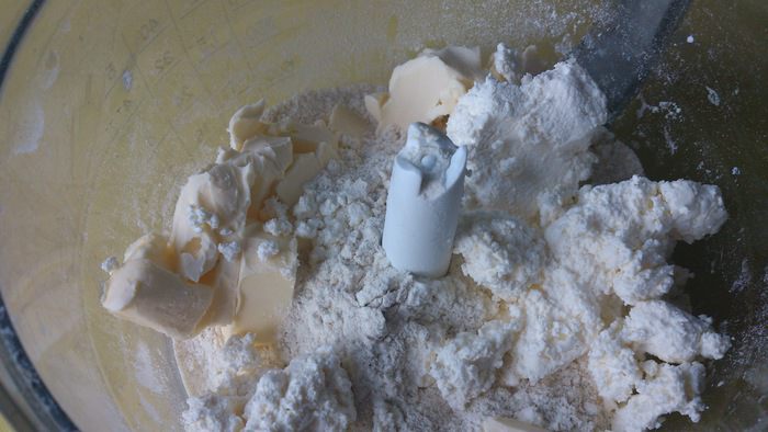 Галета с клюквой на творожном тесте