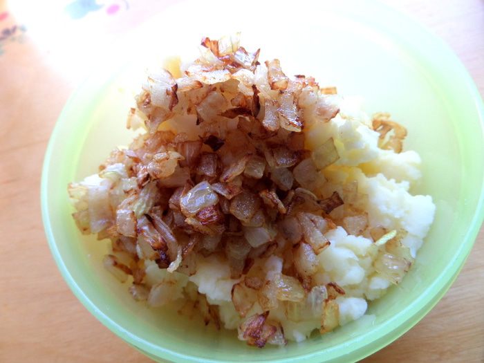 Вареники с картошкой (постные)