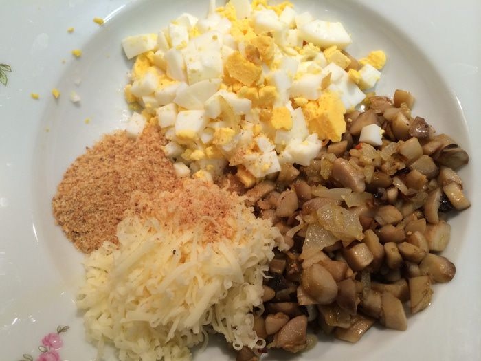 Запеченные шампиньоны по-итальянски