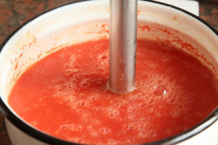 Крем-суп из томатов