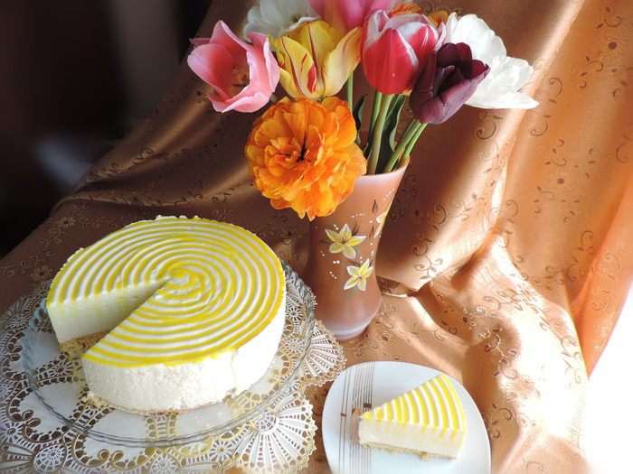 Лимонный торт-десерт &amp;quot;Полночь в Париже&amp;quot;