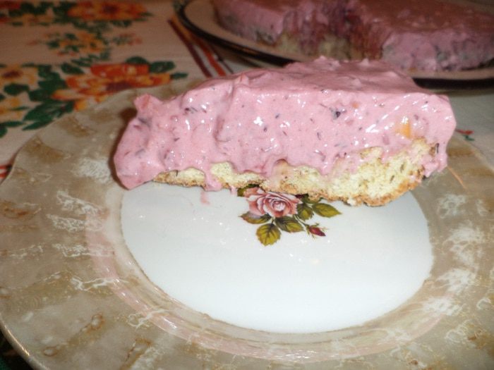 Тарт с клюквенно-яблочной начинкой