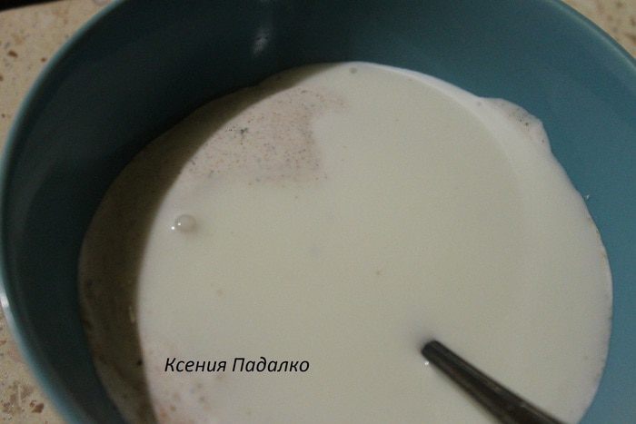 Креветки вареные в кефире