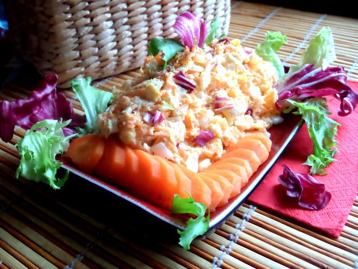 Салат &amp;quot;Оранжевая свежесть&amp;quot;