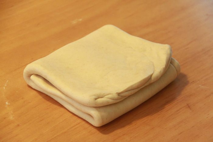 Круассаны с ветчиной