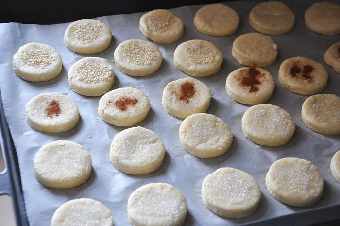 Творожное печенье