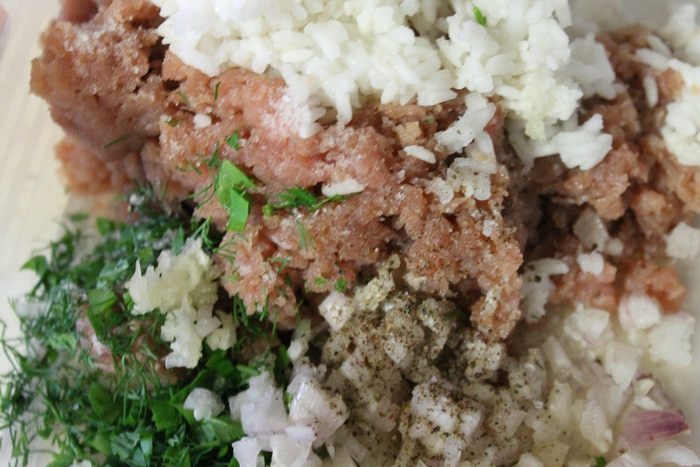 Тефтели с сыром и овощами