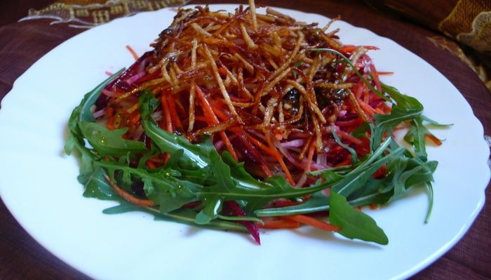 Постный салат &amp;quot;Похрустим&amp;quot;