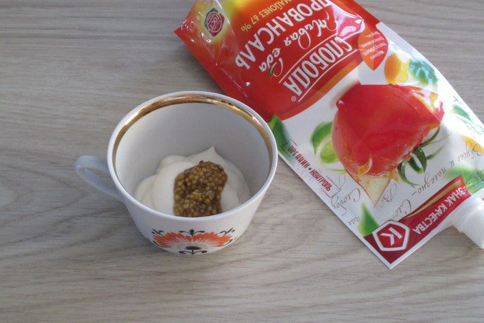 Салат с курицей и шампиньонами