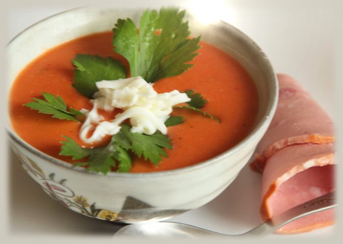 Крем-суп из томатов