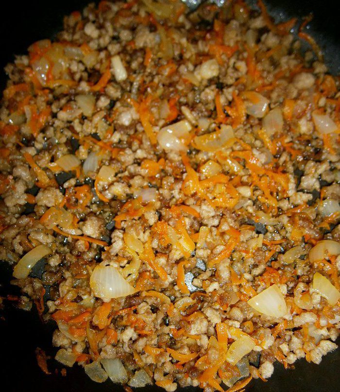 Суп с фаршем, рисом и имбирем