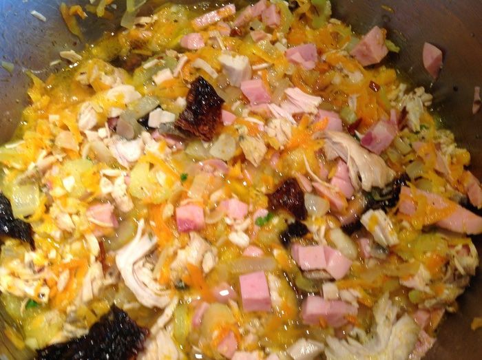 Густой рождественский суп