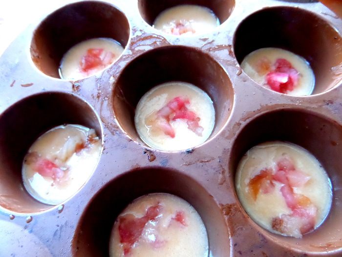 Кексы с яблоками за 3 минуты