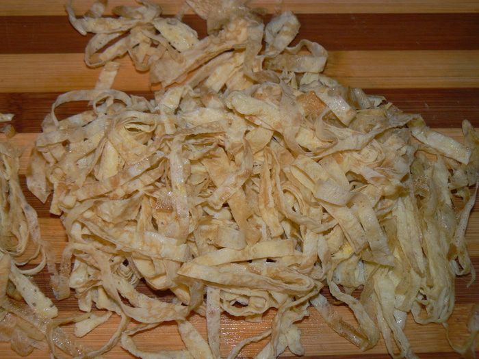 Мясной салат с дайконом «Загадка»