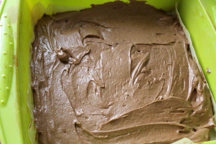 Брауни с муссом из маршмеллоу