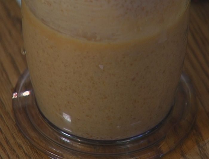 Легкий пирог с яблоком и грушей 