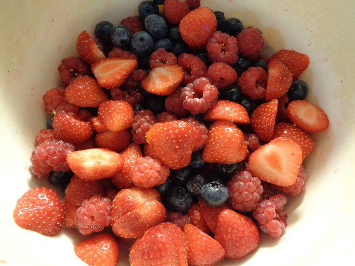 Ягодный тарт с ванильным заварным кремом &amp;quot;Прощай, лето!&amp;quot;