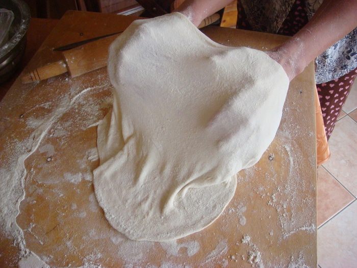 Пирог &amp;quot;Кыстыбый&amp;quot; из тесто фило 