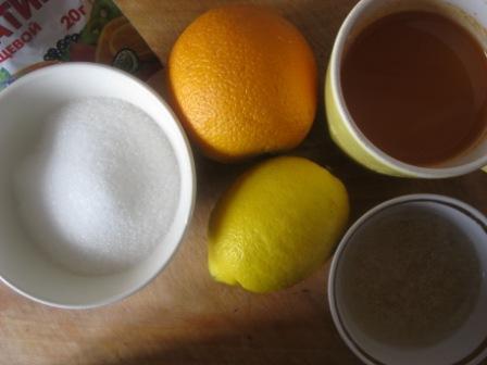 Морковно-цитрусовое желе