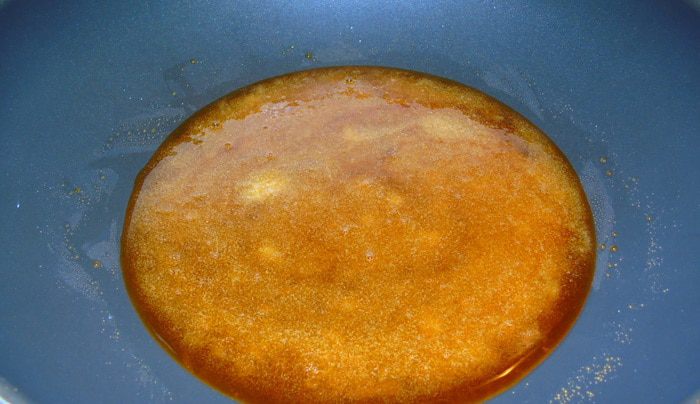 Карамельный наполеон на пиве