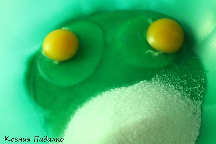 Торт чернично-персиковое суфле