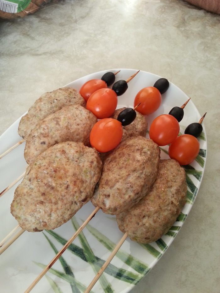 Полезные куриные котлетки для детки