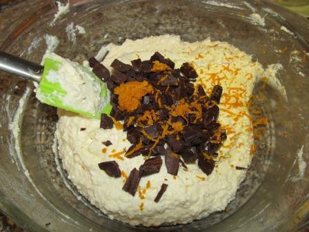 Сырники с шоколадом и апельсином