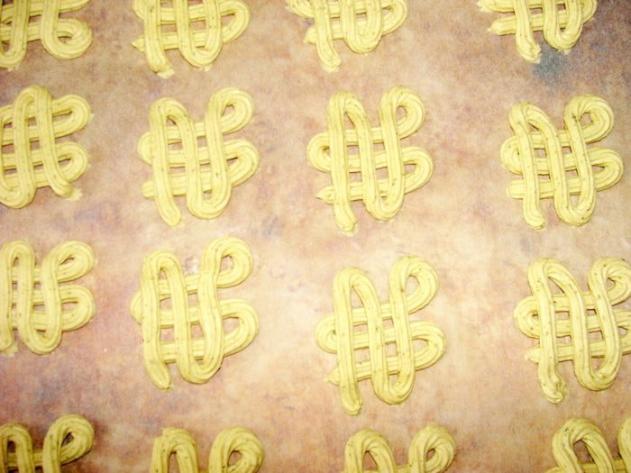 Тающее мятное печенье