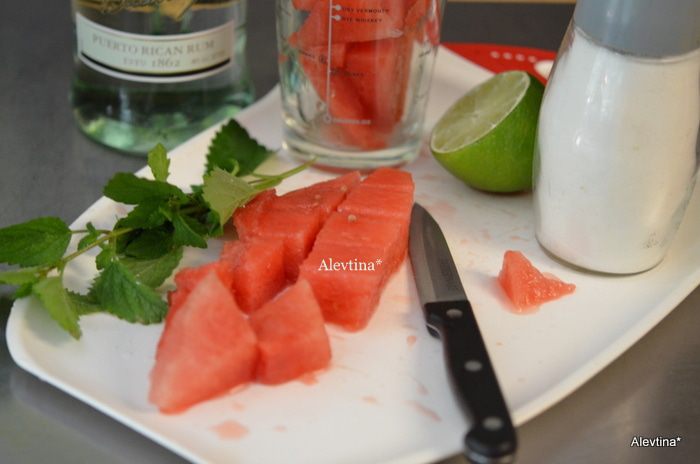 Арбузный мохито