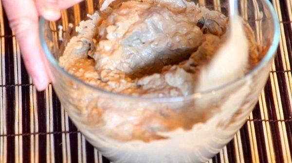 Паштет из куриной печени с грибами