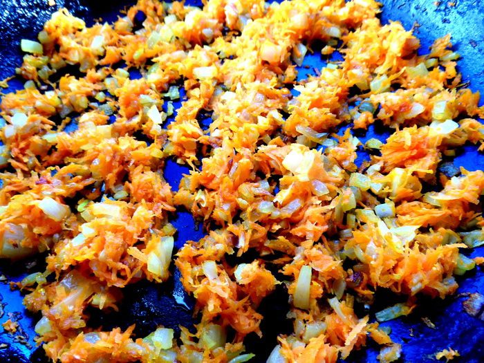 Грибы с картошкой в корзиночках из лаваша (постные)