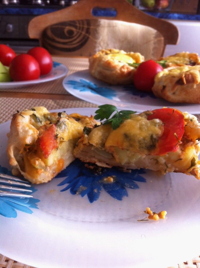 Экспресс-завтрак, или ватрушки с овощами