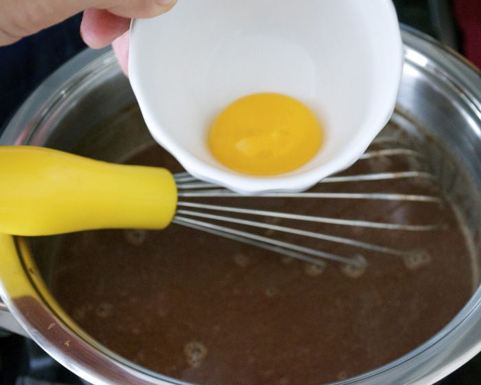 Шоколадный крем-брюле 