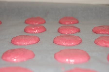Макароны (Macarons) с белым шоколадом