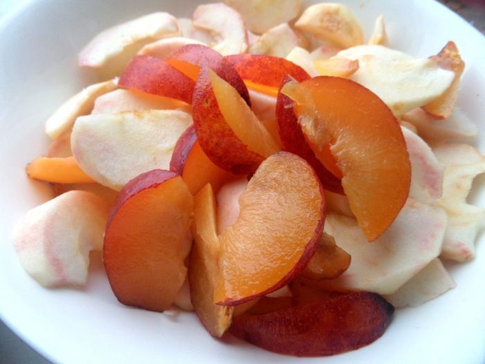 Пирог &amp;quot;Фрукты под крошкой&amp;quot;