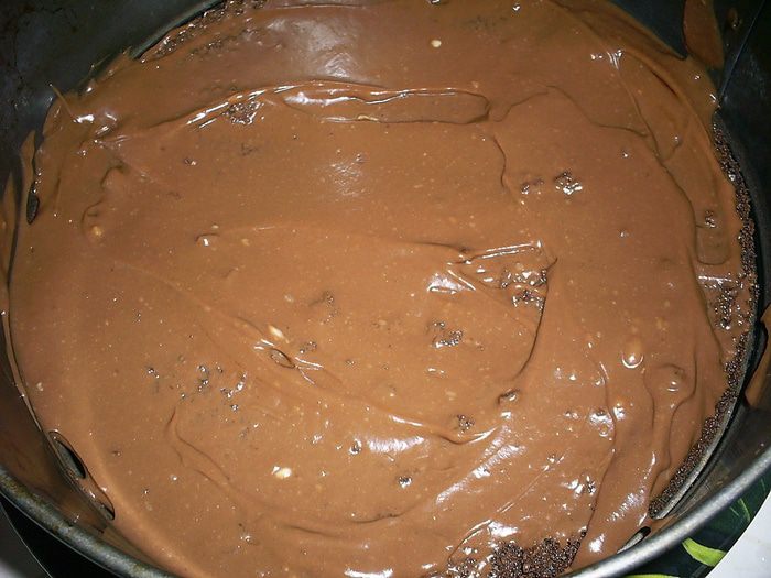 Торт &amp;quot;Крем-брюле с вишневой прослойкой в шоколаде&amp;quot; 