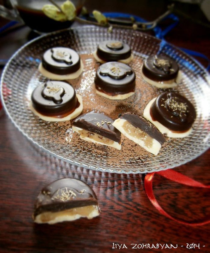 Конфеты с цукатами из фенхеля