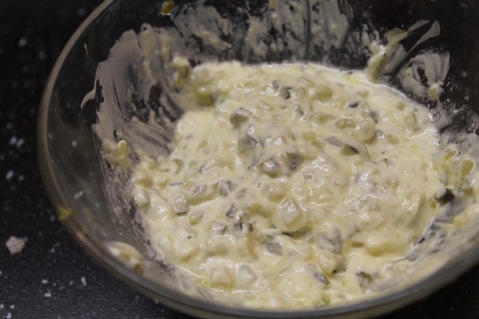 Жареные креветки с соусом