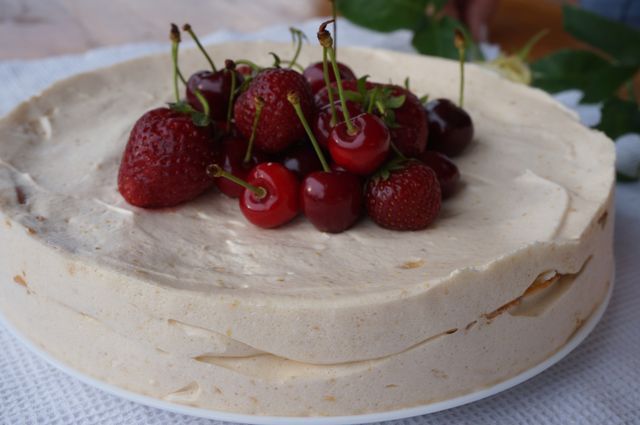 Торт-суфле &amp;quot;Абрикосовый&amp;quot;