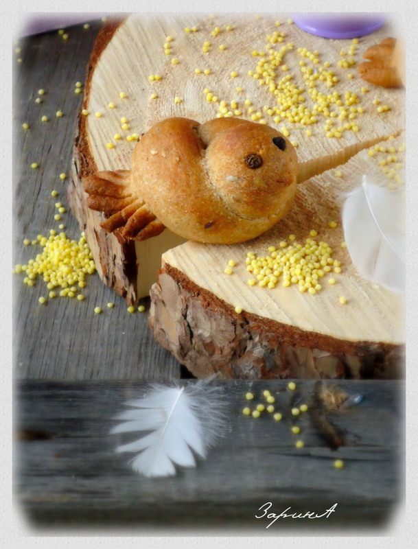 Булочки &amp;quot;Жаворонки&amp;quot; медовые