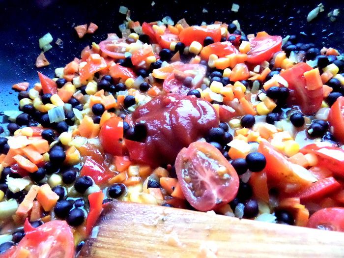 Вегетарианский чили Chili Con Carnе (латышская версия)