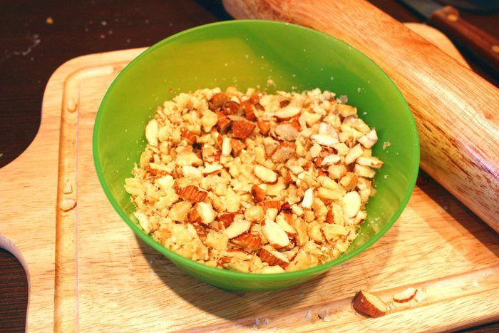 Орехово-овсяное печенье (а-ля гранола)