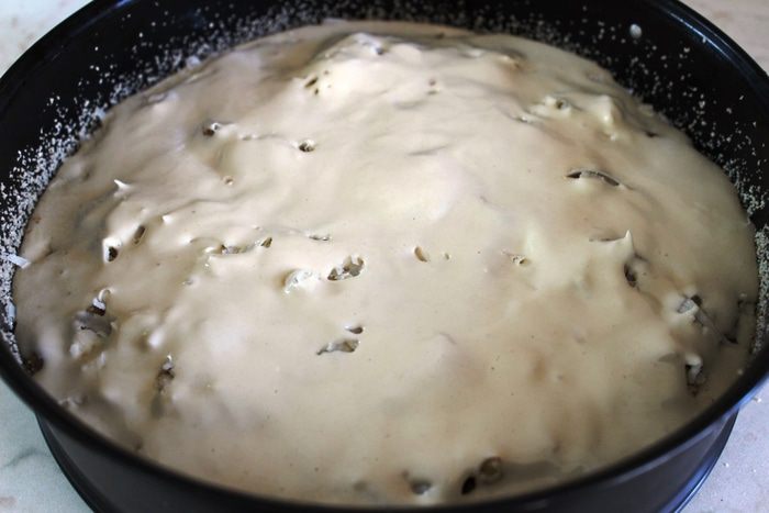 Пирог с семгой и сыром