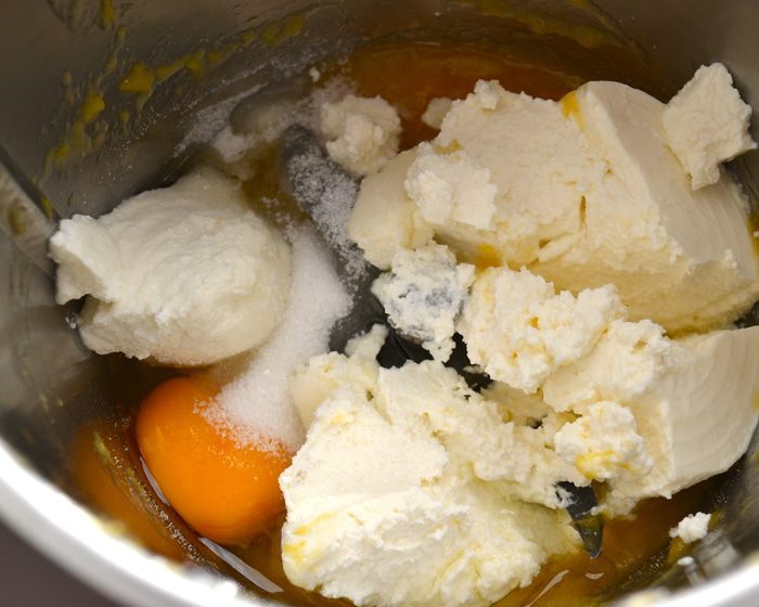 Торт &amp;quot;НУА&amp;quot; с рикоттой и нектаринами