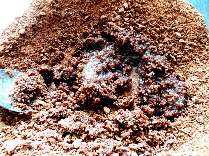 Чизкейк с шоколадом и домашним маскарпоне