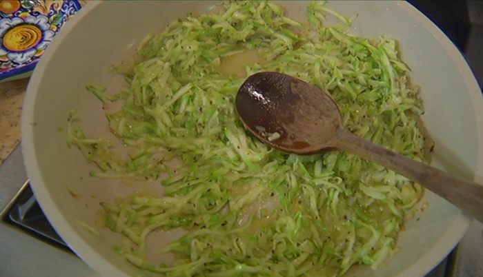 Итальянский пирог с кабачками 