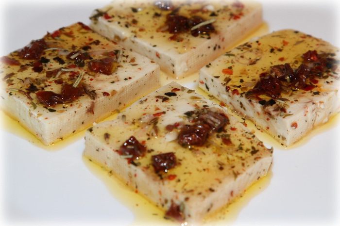Маринованный сыр тофу