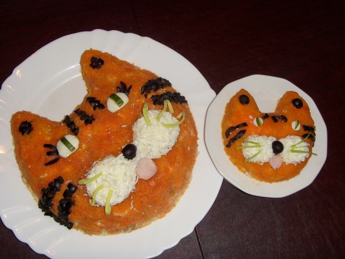 Салат &amp;quot;Тигренок&amp;quot; 