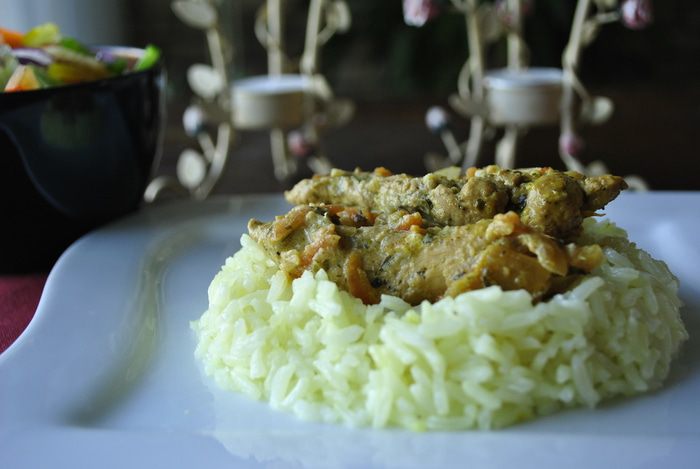 Филе курицы в сметане