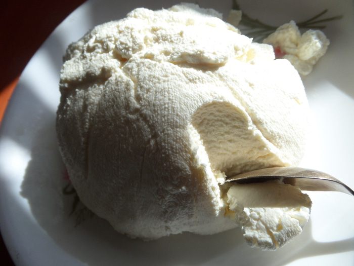 Вареники с домашним маскарпоне